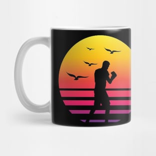 Vintage Retro Boxing T-Shirt Mug